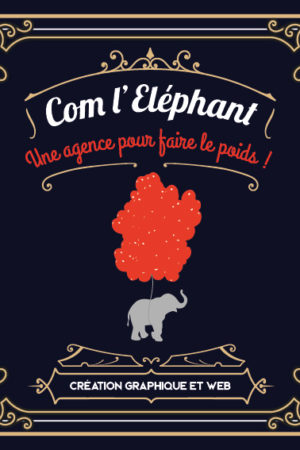 Logo agence de communication Com l'Eléphant